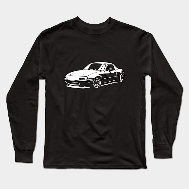 MX5 NA Long Sleeve T-Shirt by fourdsign